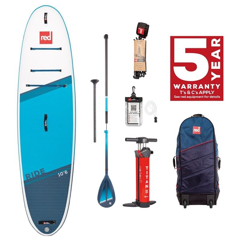 Red Paddle - 10&#39;6 Ride Inflatable