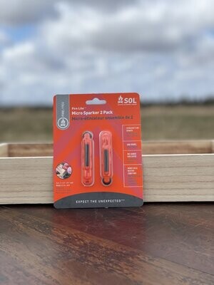 SOL Fire Lite Micro Sparkers 2 Pack