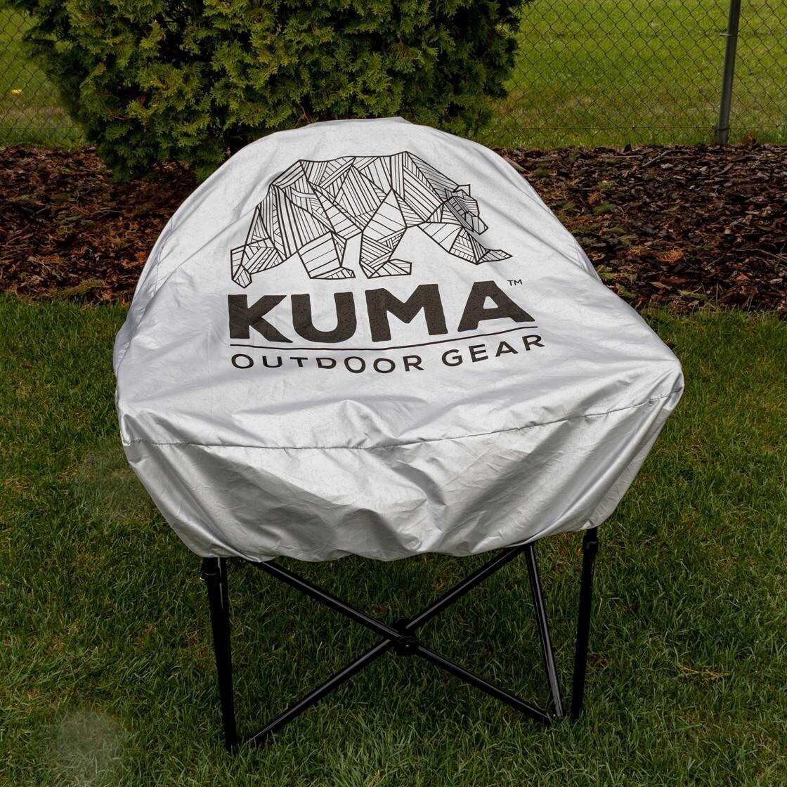 Kuma - Lazy Bear Chair Cover (Silver)