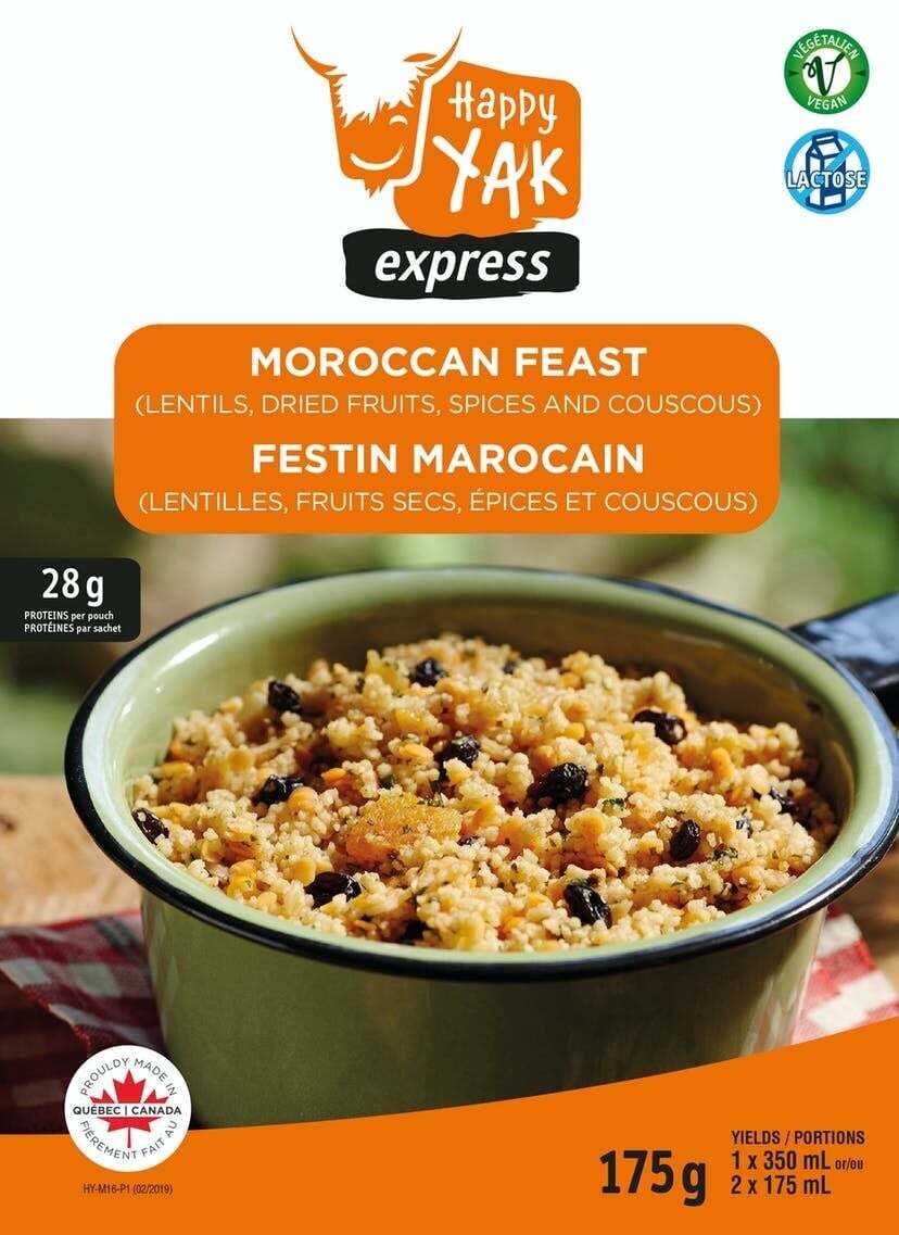 Happy Yak - Moroccan Feast