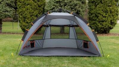 Kuma - Keep It Cool Instant Shelter (Graphite/Orange)