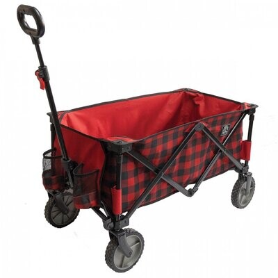 Kuma - Bear Buggy (Red/Black Plaid)