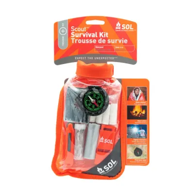 SOL Scout Survival Kit In Waterproof Dry Bag