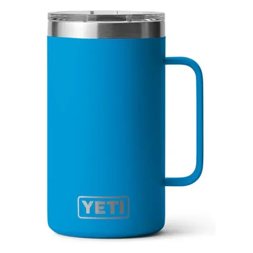 YETI - Rambler 24oz/710ml Mug, Color: Big Wave Blue