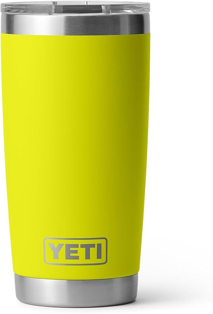 YETI - Rambler 20oz / 591ml Tumbler, Color: Firefly Yellow