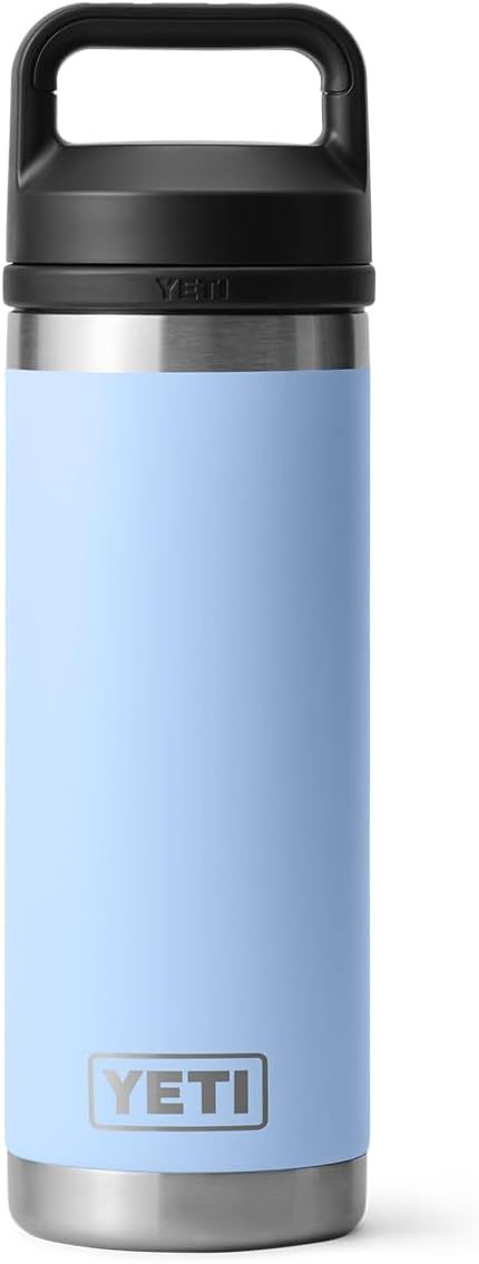 YETI - Rambler 18oz/532ml Bottle Chug, Color: Big Sky Blue