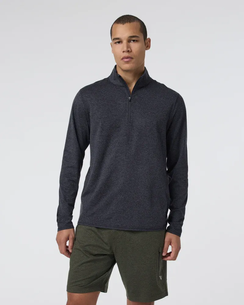 Vuori - M&#39;s Ponto 1/2 Zip Mock Neck