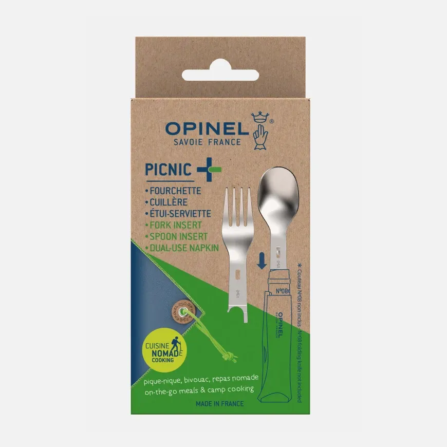 OPINEL - Picnic + Cutlery Complete Set