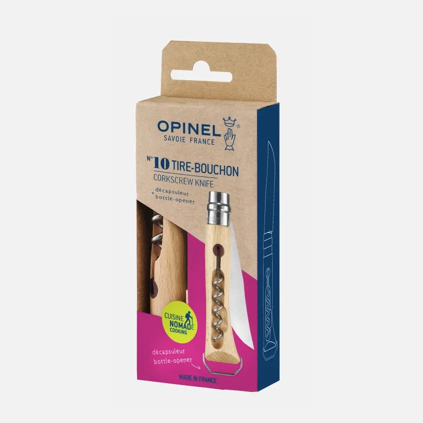 Opinel - N°10 Corkscrew Knife