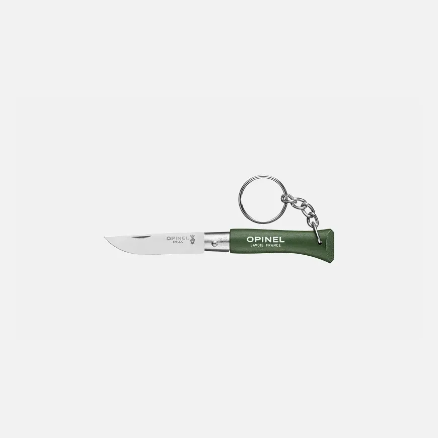 Opinel - N°04 Keychain, Color: Khaki