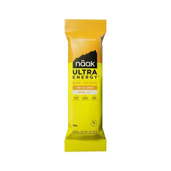 Naak - Ultra Energy Bar w/Caffeine, Color: Caramel Macchiato