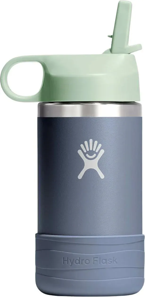 Hydroflask - 12oz Kids Wide Mouth Straw Cap &amp; Boot, Color: Koala