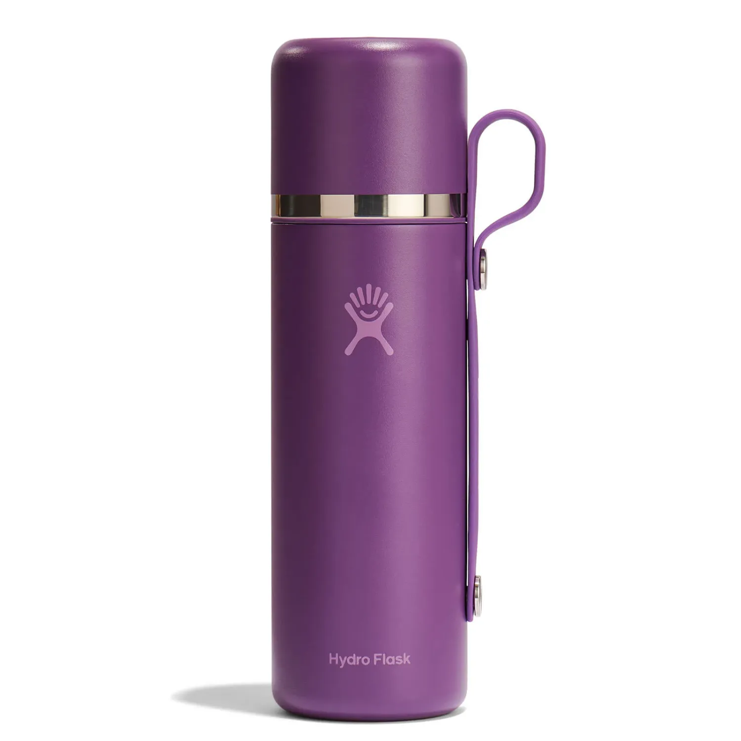 Hydroflask - 28oz Hot Flask &amp; Cup, Color: Beach Plum Purple