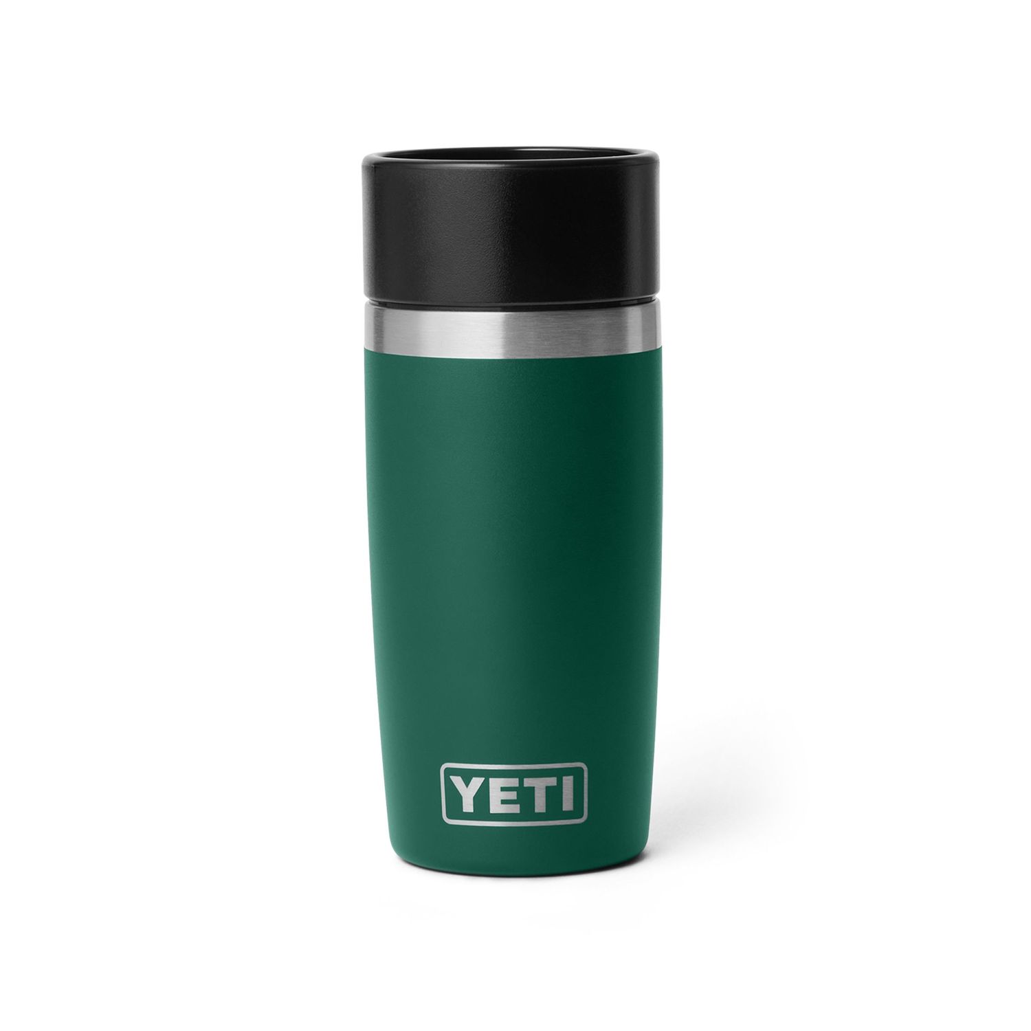 YETI - Rambler 12oz/355ml Travel Bottle, Color: Black Forest Green