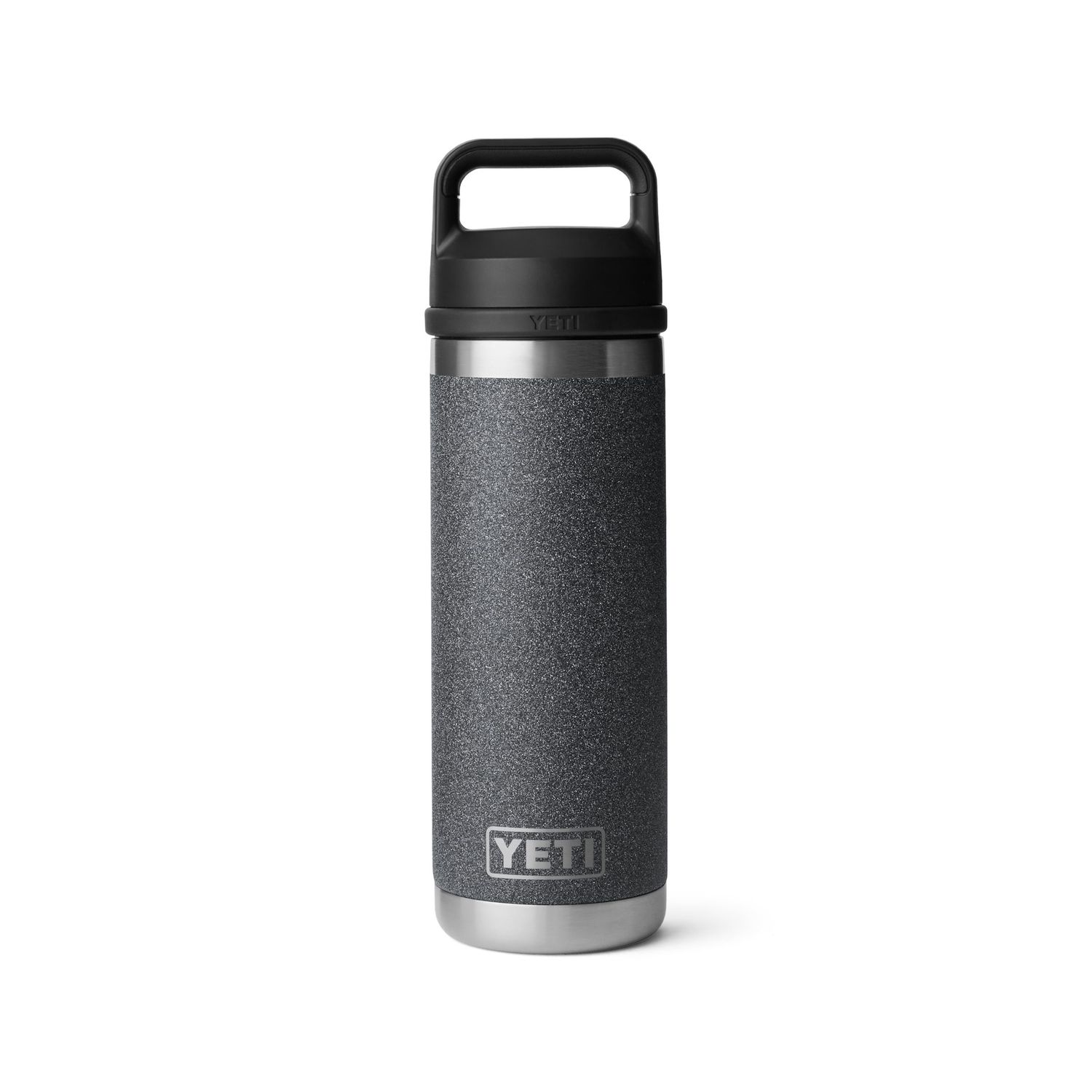 YETI - Rambler 18oz/532ml Bottle Chug, Color: Black Stone