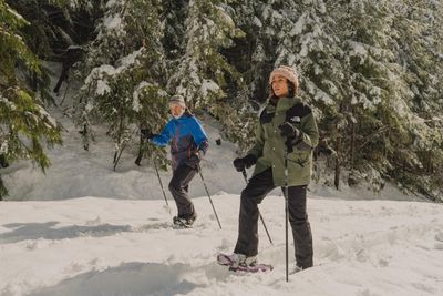 Snowshoeing