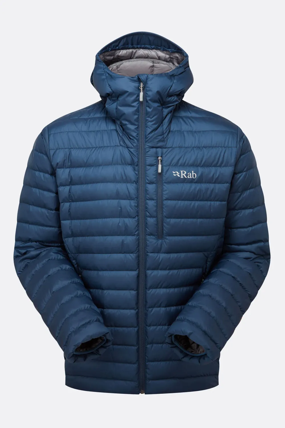 Rab - M&#39;s Microlight Alpine Down Jacket, Color: TMB, Size: MED