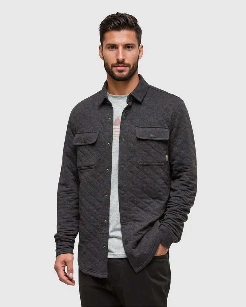 TenTree - M&#39;s Quilted Colville Shacket