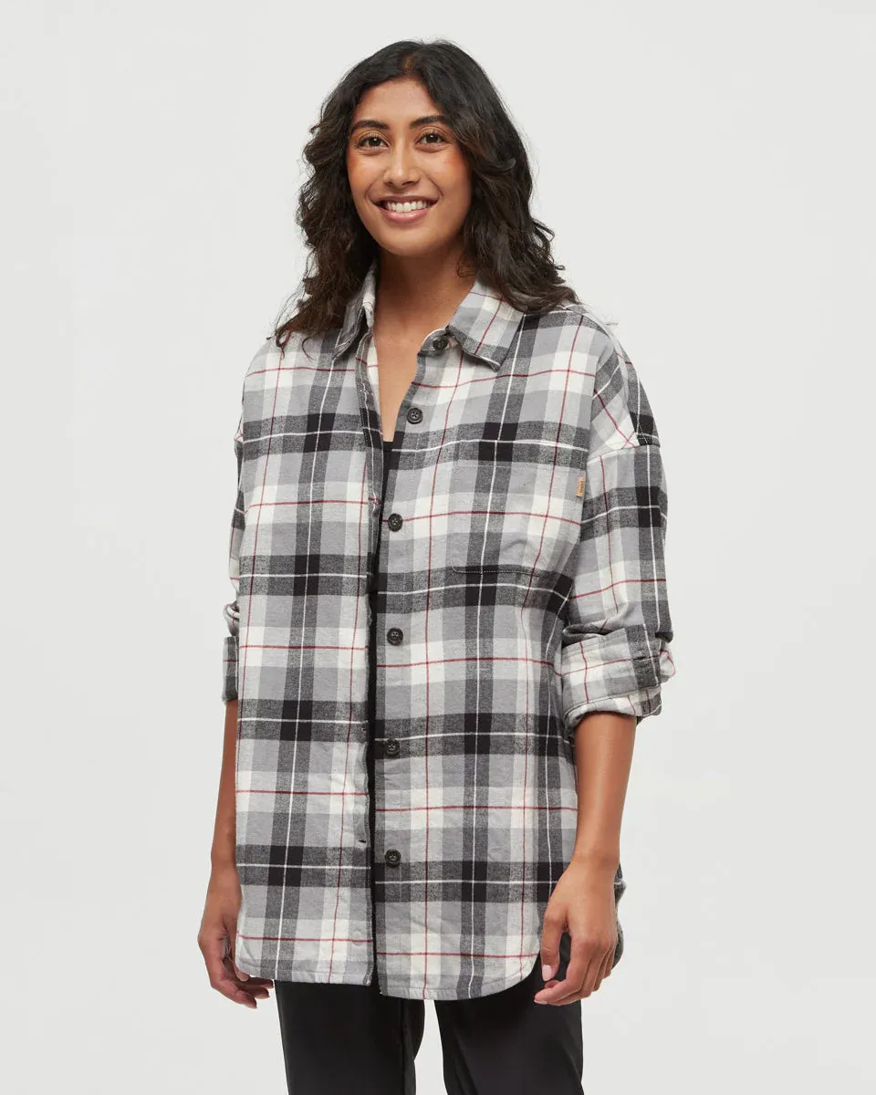 Tentree - W&#39;s Fernwood Flannel Shirt