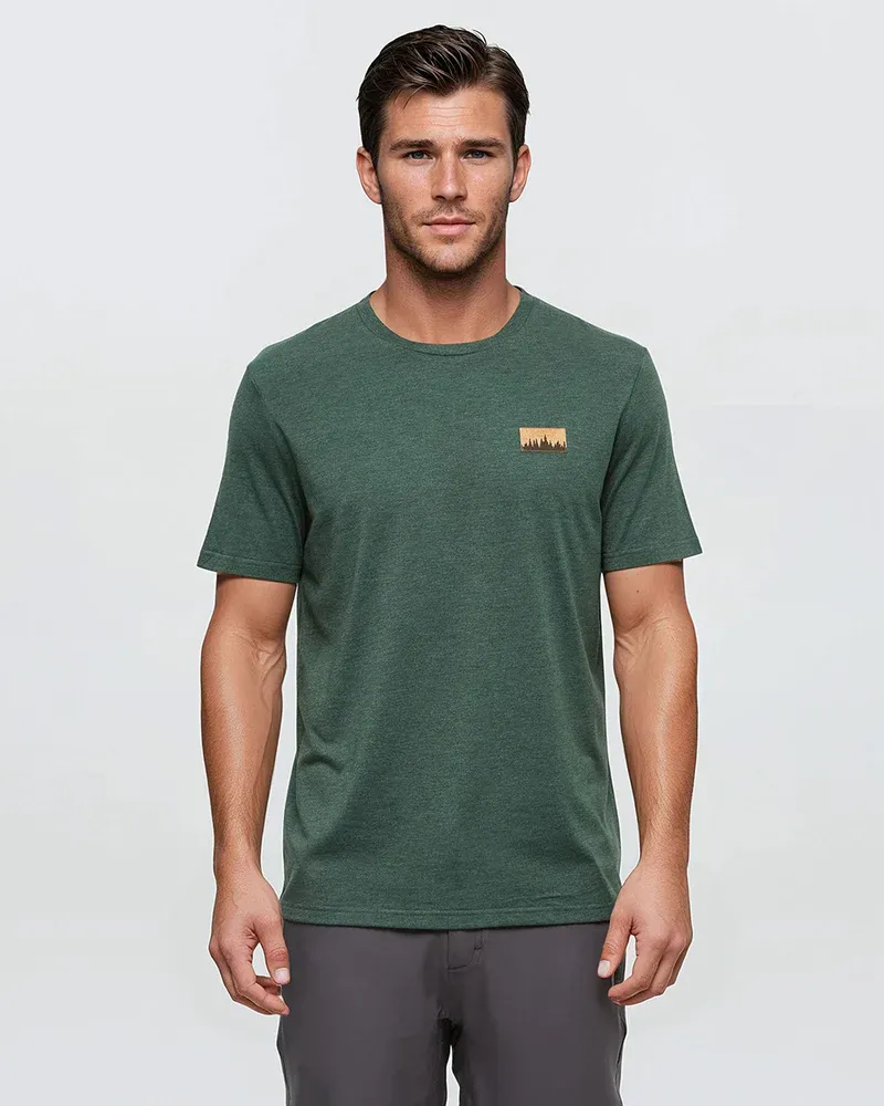 TenTree - M&#39;s Juniper Cork Patch T-Shirt