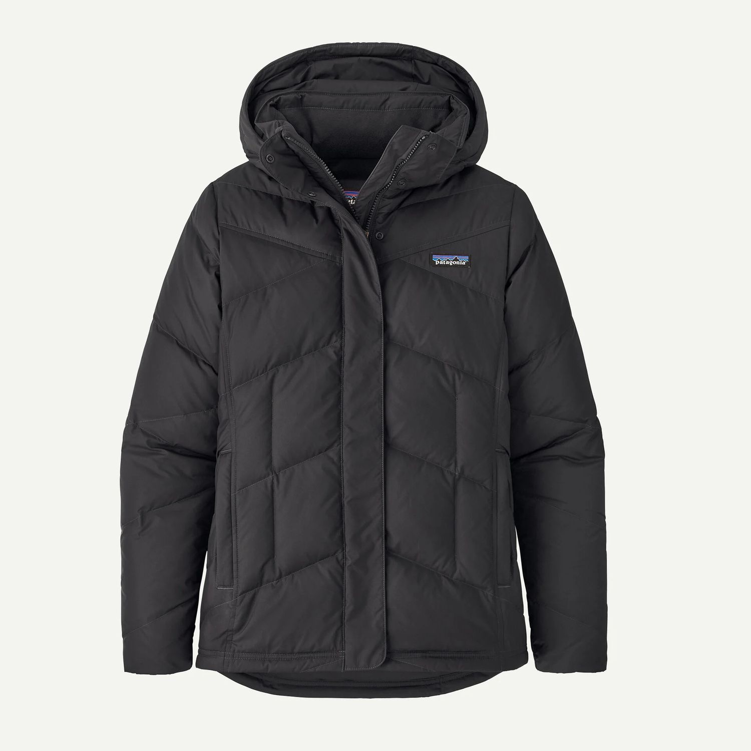 Patagonia - W's Down With It Jacket, Color: BLK, Size: S