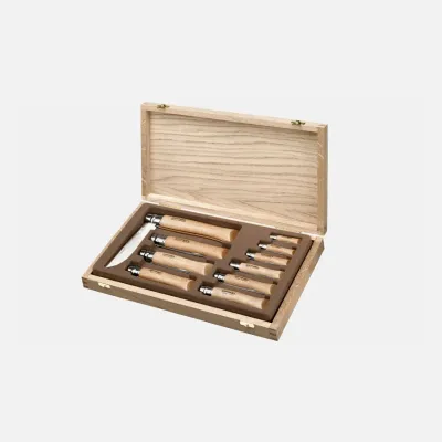 Opinel - Tradition Collection 10 Stainless Steel Knives Box Set