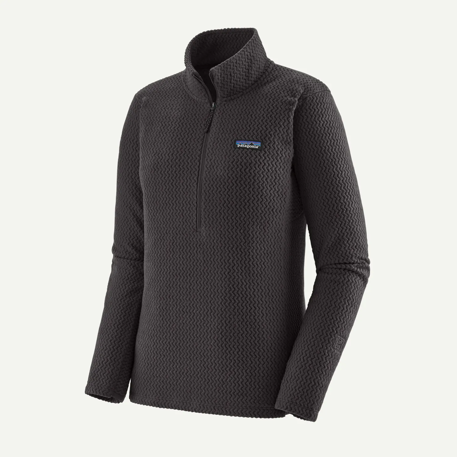 Patagonia - W's R1 Air Zip Neck, Color: BLK, Size: L