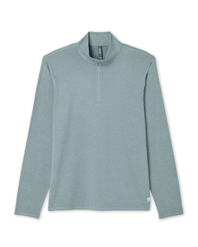 Vuori - M's Ponto 1/2 Zip Mock Neck, Color: HYB, Size: M