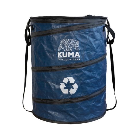 Kuma - Pop up Recycle Bin Blue