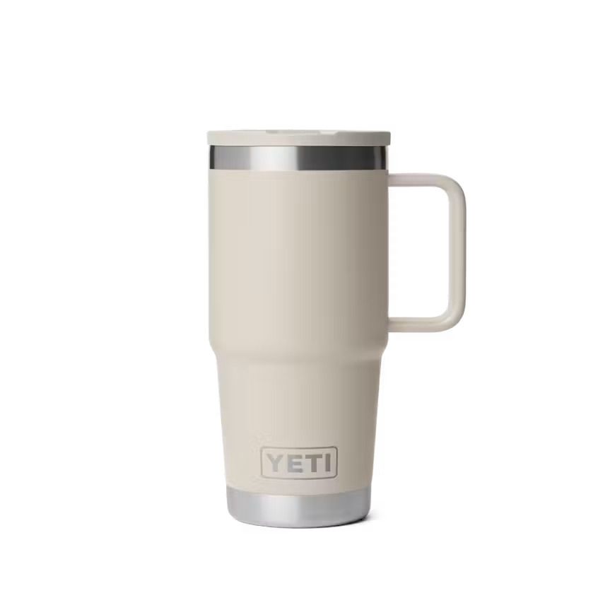YETI - Rambler 20oz / 591ml Travel Straw Mug, Color: Cape Taupe