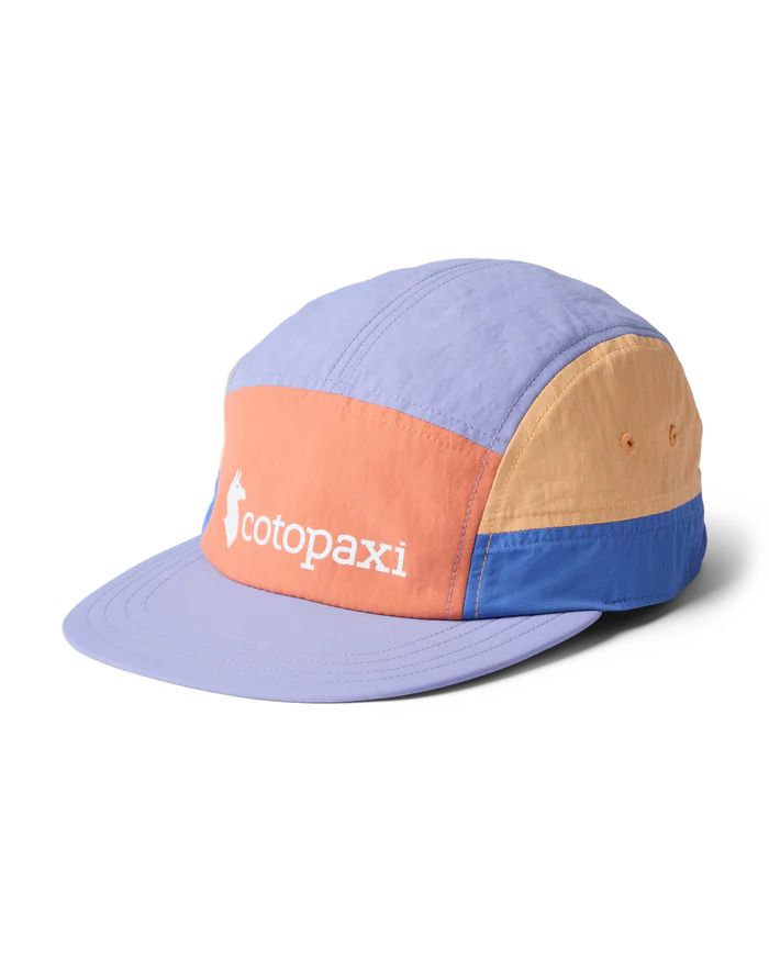 Cotopaxi - Tech 5-Panel Hat, Color: Grapefruit and Aster