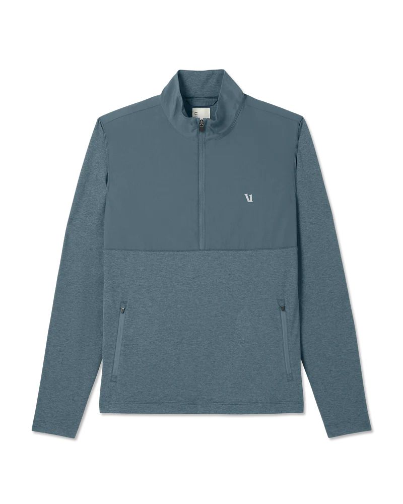 Vuori - M's Sunday Element 1/2 Zip, Color: BEH, Size: M