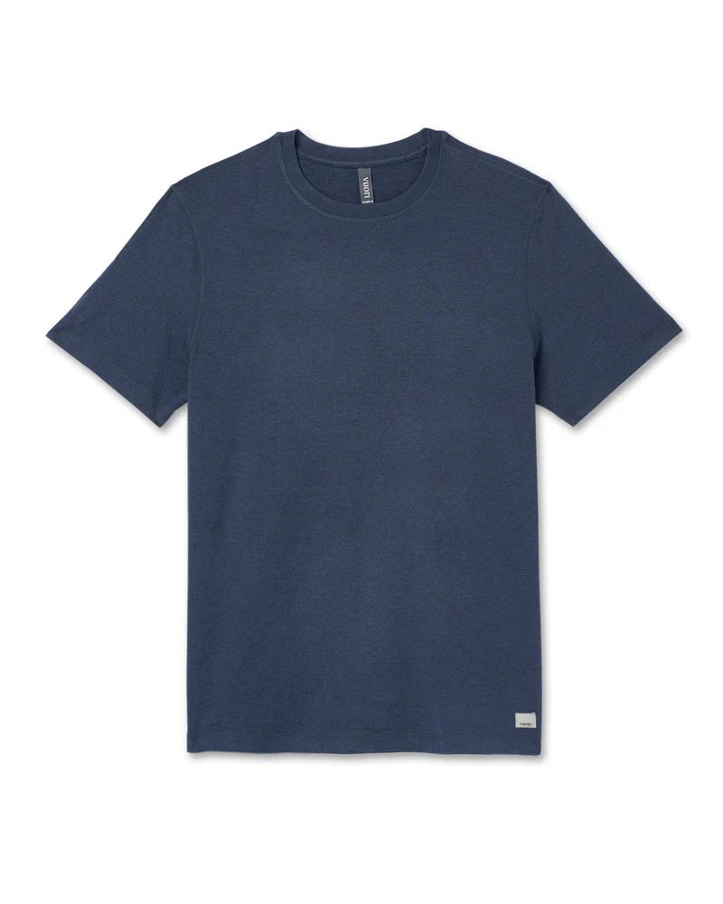 Vuori - M's S/S Ponto Performance Tee, Color: HAZ, Size: M