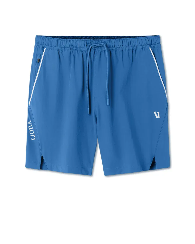 Vuori - M's Crosscourt Short Unlined 7", Color: TBL, Size: M