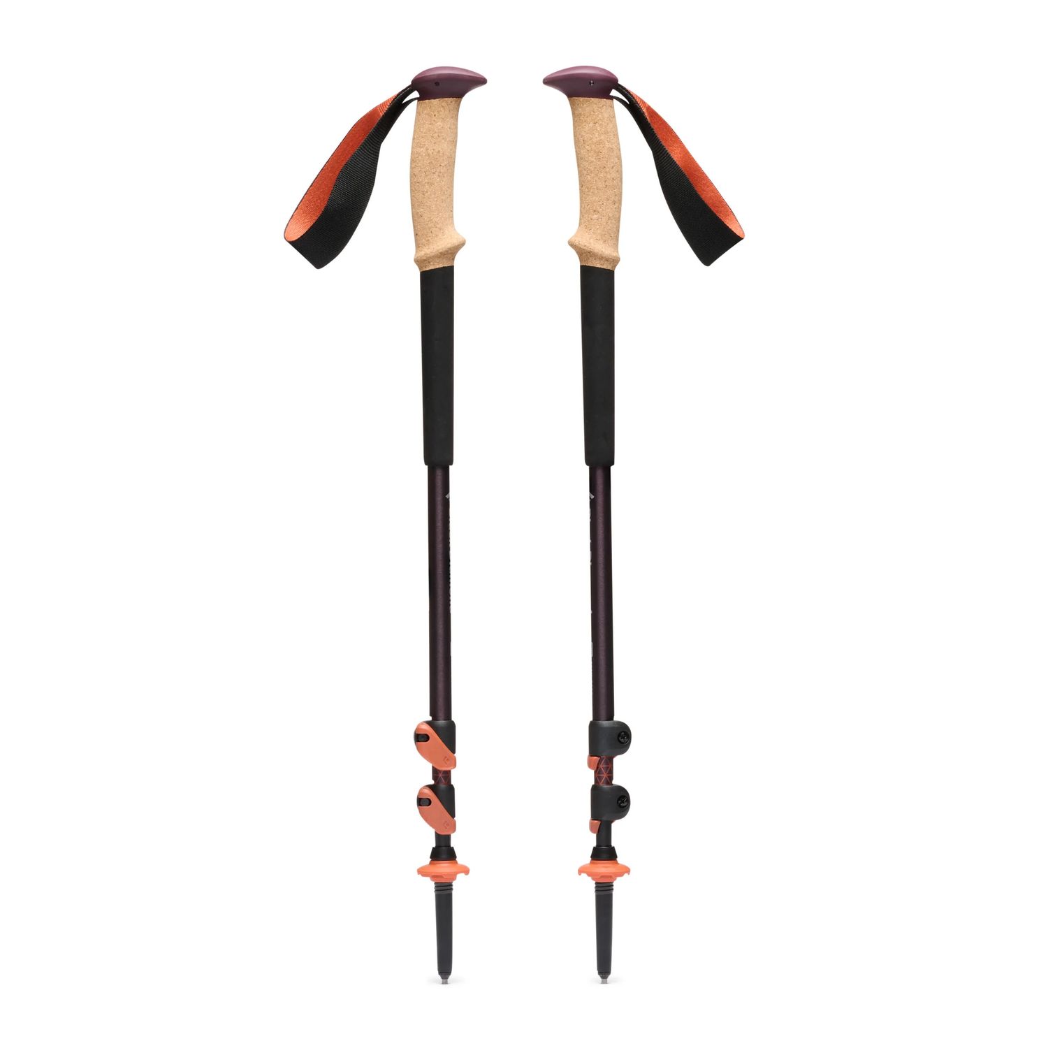 Black Diamond - Trail Cork Trekking Poles, Color: Fig