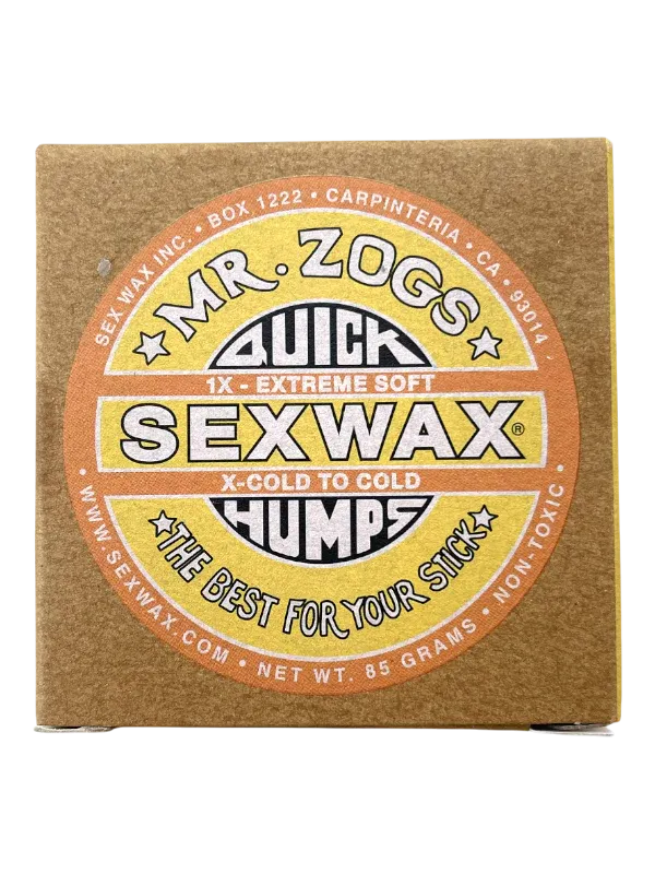 Mr Zoggs - Sexwax Quick Humps Surf Wax, Color: Yellow