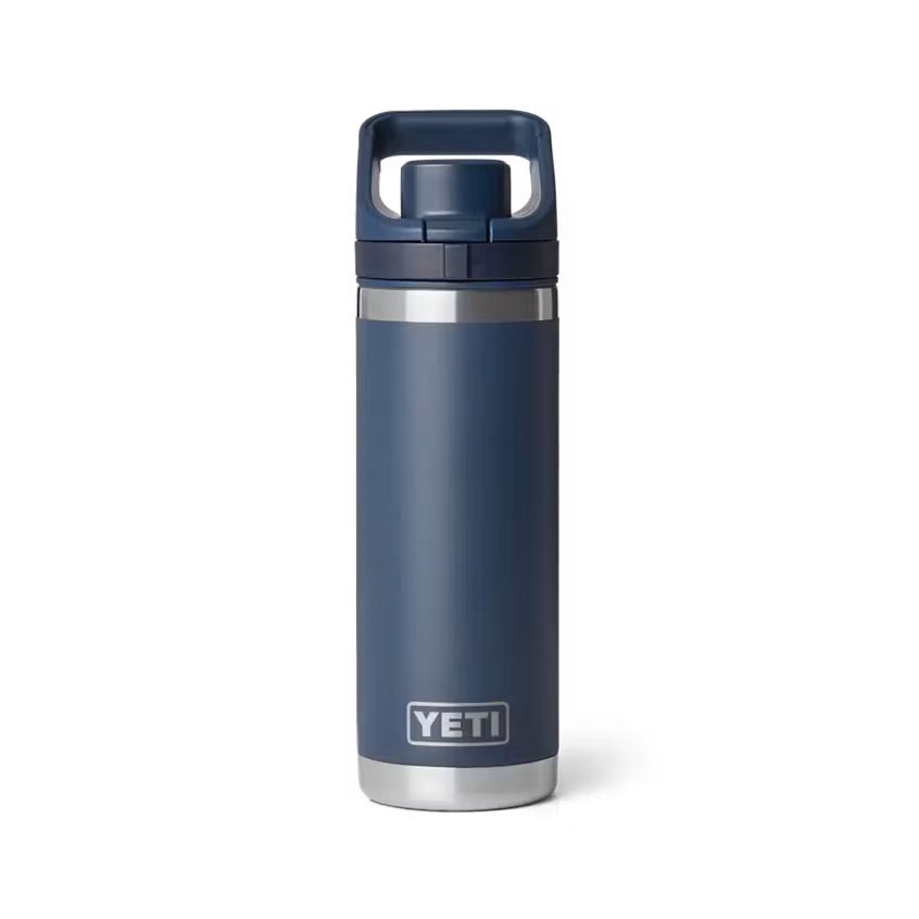 YETI - Rambler 18oz/532ml Bottle Flip Chug, Color: Navy