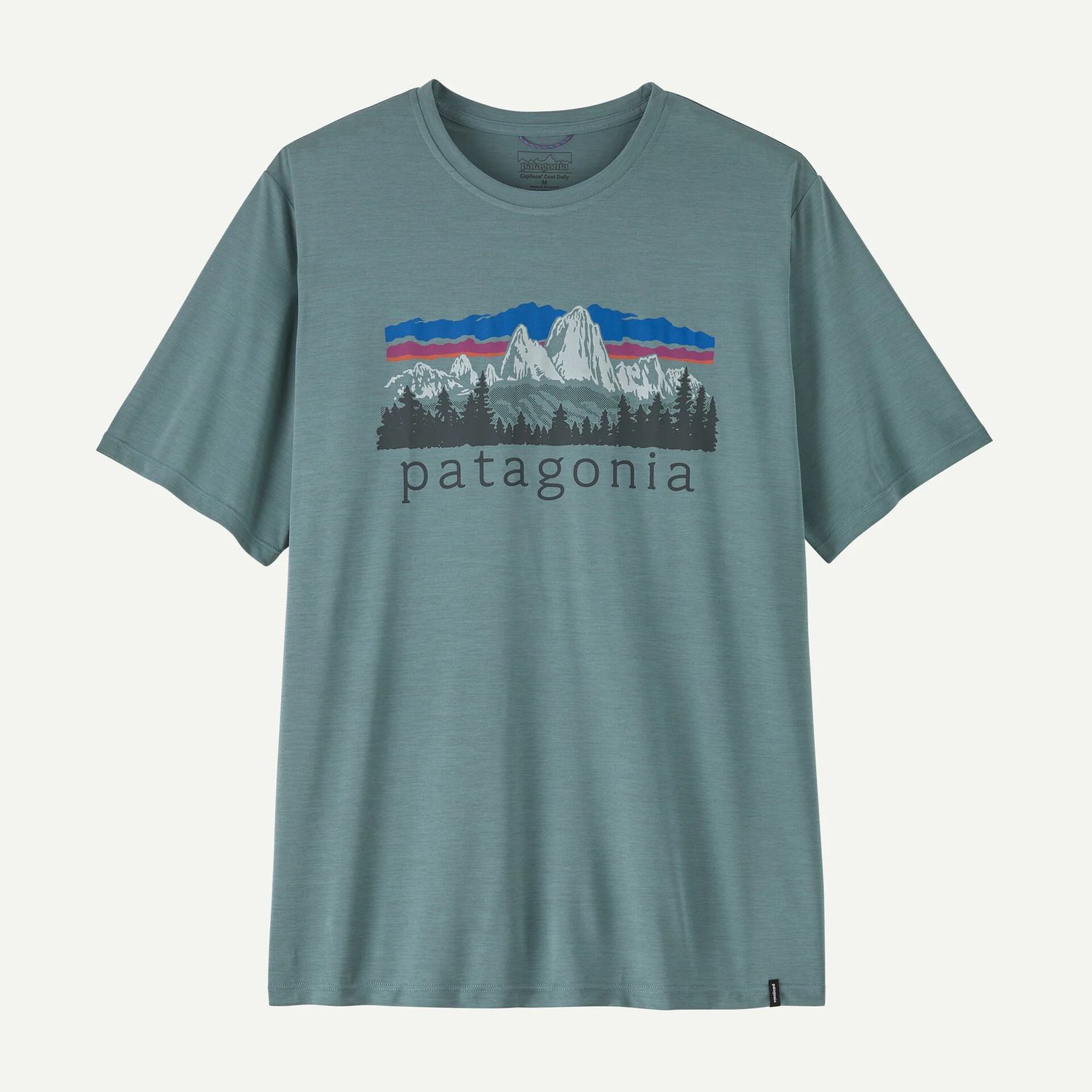 Patagonia - M's Cap Cool Daily Shirt - Fitz Roy Foothills, Color: BSLX, Size: M