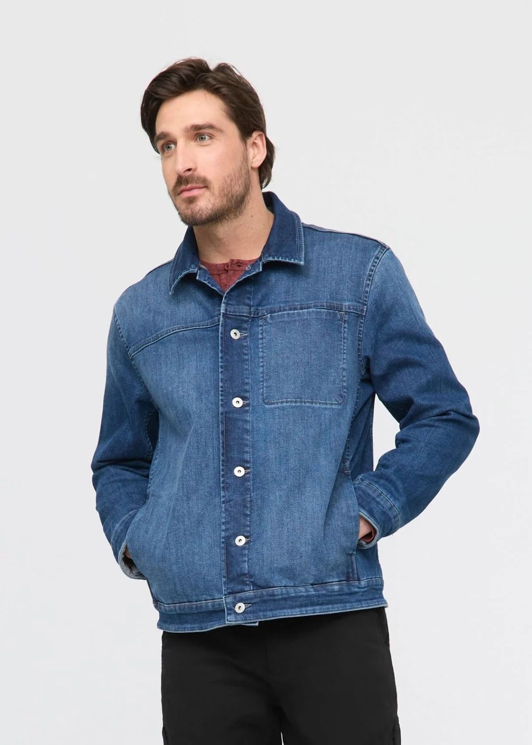 DUER - M's Tech Fleece Denim Jacket
