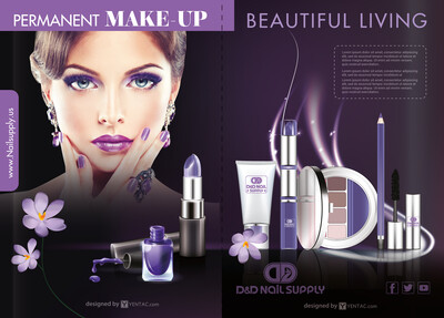 Design Center Purple Color - Permanent Makeup Category