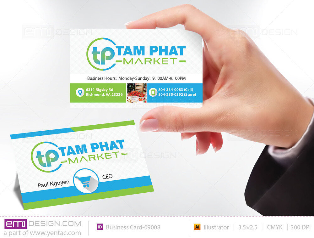 Business Card - Templates buscard-09008