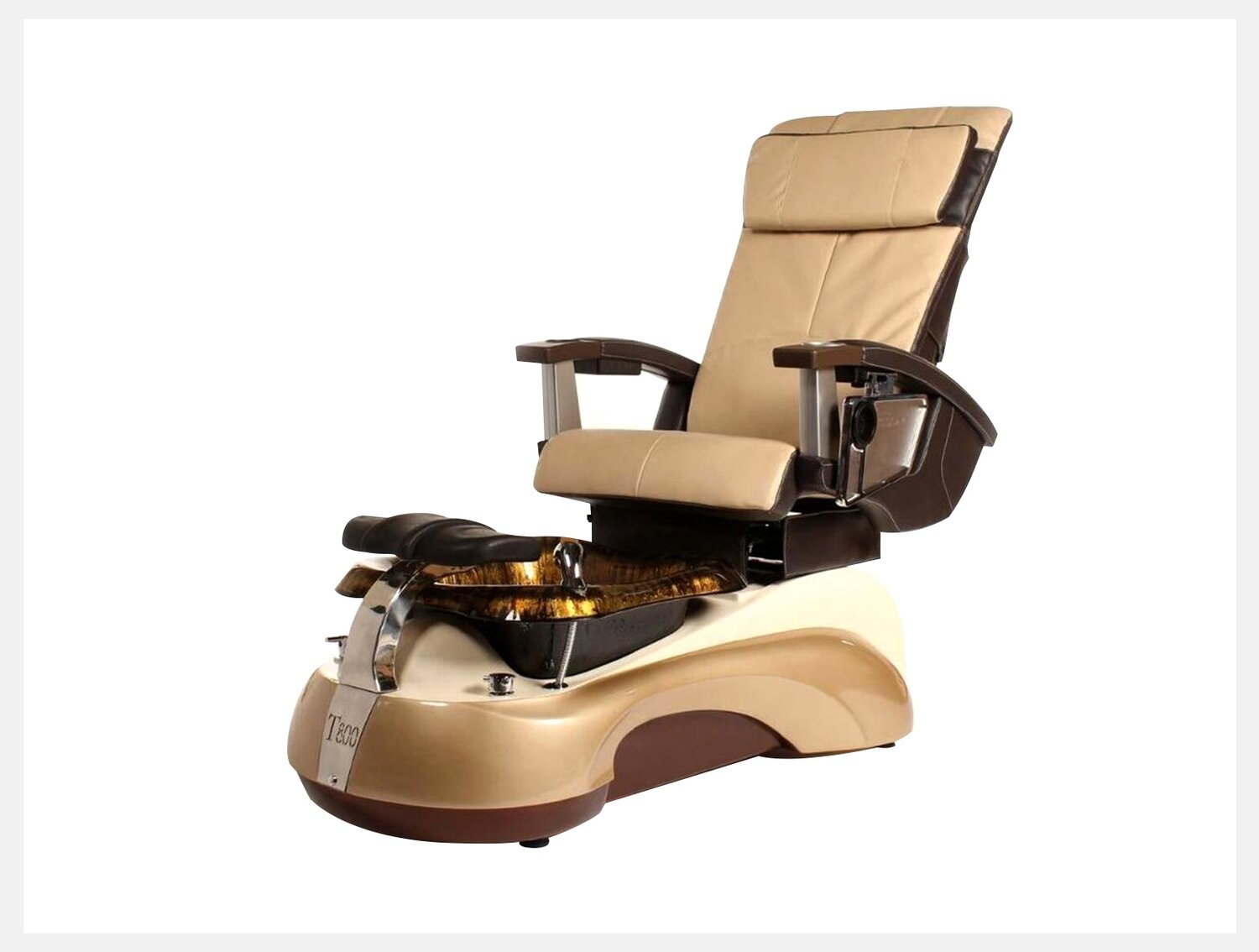 Pedicure Spa Chair - Light Gold