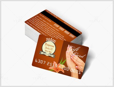 Plastic Gift Card - Empress Nails Spa ID4007