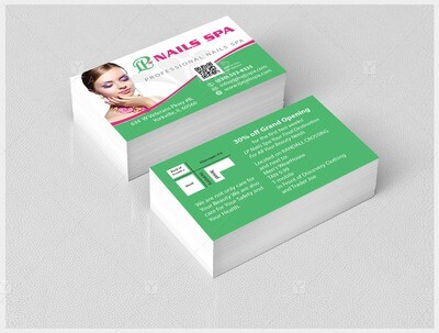 Business Card Nail Salon Template 5069