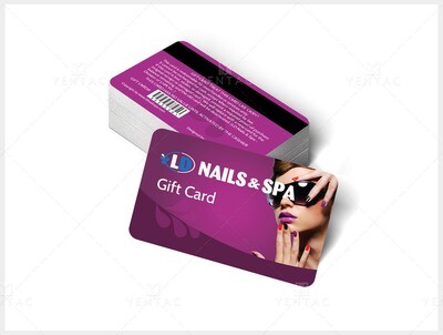 Gift Card Purchase Nail Salon Template 5115