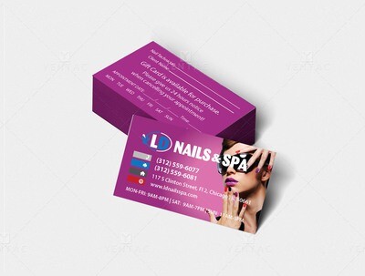 Business Card - Nail Salon Template 5117