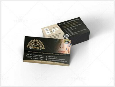 Business Card Nail Salon Template 5010