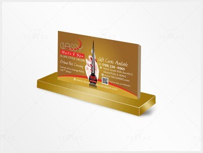 Business Card - Nail Salon Template0990
