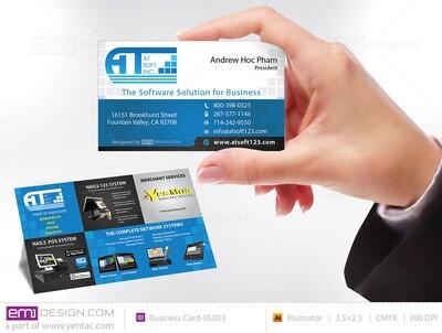 Business Card - Templates buscard-05023