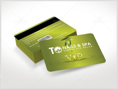 Plastic VIP Card - template3011